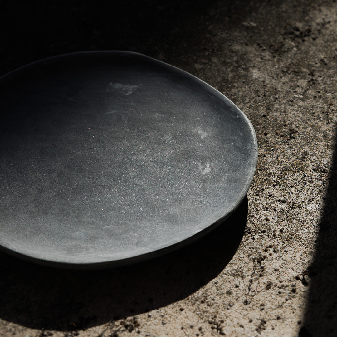 Large Plate - Nordic Gray